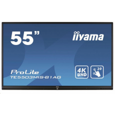 iiyama ProLite TE5503MIS-B2AG, 139cm (55''), infrared, 4K, black iiyama ProLite TE5503MIS-B2AG, 139cm (55''), infrared, 4K, black