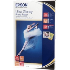 EPSON Paper Ultra Glossy Photo 10x15 (20 listů), 300g/m2