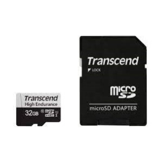 TRANSCEND MicroSDXC karta 32GB 350V, High Endurance