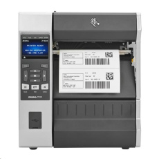 Zebra ZT620, 12 dots/mm (300 dpi), rewind, disp. (colour), RTC, ZPL, ZPLII, USB, RS-232, BT, Ethernet Zebra ZT620, 12 dots/mm (300 dpi), rewind, disp. (colour), RTC, ZPL, ZPLII, USB, RS-232, BT, Ethernet