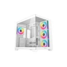 DEEPCOOL Case CG530 4F WH, ATX, Průhledná bočnice, 4x120mm ARGB, bílá