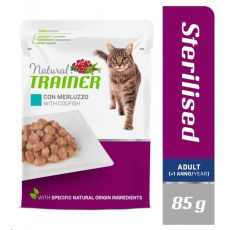 Kaps. Trainer Natural CAT SP. STER. treska 85g Kaps. Trainer Natural CAT SP. STER. treska 85g