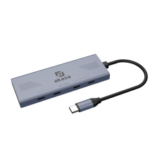 AKASA Hub USB-C na 4x USB-C, 10Gbps AKASA Hub USB-C na 4x USB-C, 10Gbps
