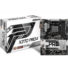 ASRock MB Sc AM4 X370 PRO4, AMD X370, 4xDDR4, VGA ASRock MB Sc AM4 X370 PRO4, AMD X370, 4xDDR4, VGA
