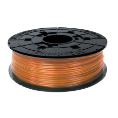 XYZ 600 gramů, Clear tangerine PLA Filament Cartridge pro da Vinci Nano, Mini, Junior, Super, Color