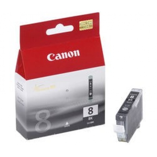 Canon CARTRIDGE CLI-8 BK černá pro Pixma iP4200, iP4300, iP5200, iP5300, MP500, MP600, MP800, MP830 (490 str.)