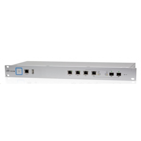 UBNT UniFi Security Gateway PRO [CPU 1GHz dual-core, 2GB RAM DDR3, 2xWAN, 2x LAN, 2xSFP sdílený]