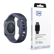 3mk Silicone Watch Strap pro Apple 42/44/45/49 mm Gray 3mk Silicone Watch Strap pro Apple 42/44/45/49 mm Gray