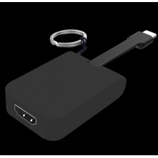 PREMIUMCORD Adaptér USB 3.1 Typ-C male na HDMI female,zasunovací kabel a kroužek na klíče PREMIUMCORD Adaptér USB 3.1 Typ-C male na HDMI female,zasunovací kabel a kroužek na klíče