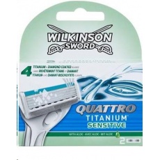 Wilkinson Quattro Titanium náhrady 2ks Wilkinson Quattro Titanium náhrady 2ks
