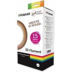 Polaroid 3D Wood Filament for ROOT (box of 15 reels) Polaroid 3D Wood Filament for ROOT (box of 15 reels)