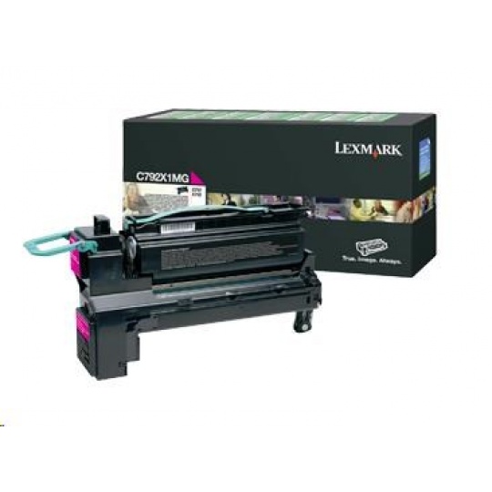 LEXMARK Magenta toner pro C792 z programu Lexmark Return (20 000 stran)