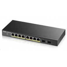 Zyxel GS1900-10HP v2 10-port Desktop Gigabit Web Smart PoE Switch, 8x gigabit PoE RJ45, 2x SFP, 70W PoE budget, fanless Zyxel GS1900-10HP v2 10-port Desktop Gigabit Web Smart PoE Switch, 8x gigabit PoE RJ45, 2x SFP, 70W PoE budget, fanless