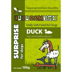 Kap.HUHU Dog kachna 100g Kap.HUHU Dog kachna 100g
