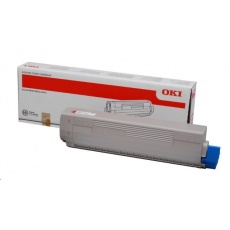 OKI Magenta toner do C822 (7 300 stránek) OKI Magenta toner do C822 (7 300 stránek)