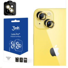 3mk Lens Protection Pro pro Apple iPhone 15 Plus, Yellow 3mk Lens Protection Pro pro Apple iPhone 15 Plus, Yellow