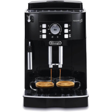 DeLonghi ECAM 21.117.B automatický kávovar, 15 bar, vestavěný mlýnek, dva šálky najednou, tryska na páru, černý DeLonghi ECAM 21.117.B automatický kávovar, 15 bar, vestavěný mlýnek, dva šálky najednou, tryska na páru, černý