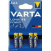 Varta LR03/4BP Longlife POWER (HIGH ENERGY) (Blistr 4ks)