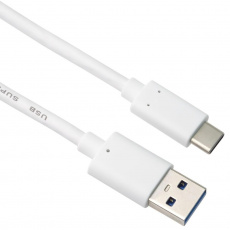 PremiumCord kabel USB-C - USB 3.0 A (USB 3.2 generation 2, 3A, 10Gbit/s) 3m, bílá PremiumCord kabel USB-C - USB 3.0 A (USB 3.2 generation 2, 3A, 10Gbit/s) 3m, bílá