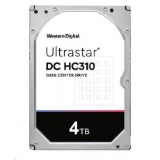 Western Digital Ultrastar® HDD 4TB (HUS726T4TALA6L4) DC HC310 3.5in 26.1MM 256MB 7200RPM SATA 512N SE (GOLD WD4002FYYZ)