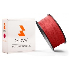 3DW ARMOR - PLA filament, průměr 1,75mm, 1kg, červená