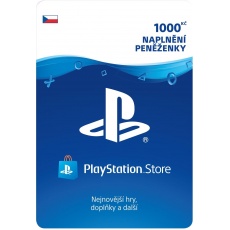 SONY PlayStation Live Cards Hang 1 000,- CZK