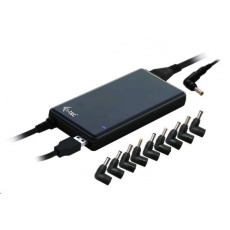 iTec Ultra Slim power adapter 90W - univerzální napájecí adaptér pro notebooky iTec Ultra Slim power adapter 90W - univerzální napájecí adaptér pro notebooky