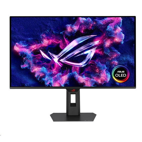 ASUS LCD 27" XG27ACDMS ROG Strix OLED, 2560x1440, 250nits, 280Hz, 0,03ms, HDR, Vesa, DP, HDMI, USB, Audio, Black