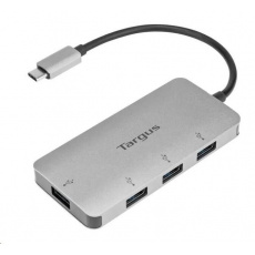 Targus USB-C to 4-Port USB-A Hub Rozbočovač 4 × SuperSpeed USB 3.0 Desktop