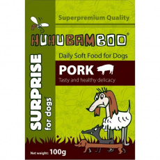 Kap.HUHU Dog veprove 100g Kap.HUHU Dog veprove 100g