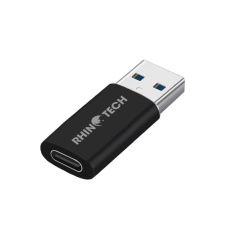 RhinoTech USB-C F na USB-A 3.0 M redukce, OTG. černá RhinoTech USB-C F na USB-A 3.0 M redukce, OTG. černá