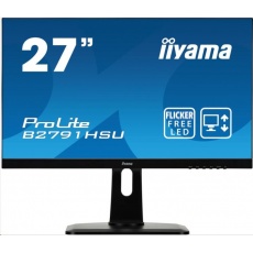 Iiyama monitor ProLite B2791HSU-B1, 68,6 cm (27''), Full HD, VGA, HDMI, USB, Pivot, black Iiyama monitor ProLite B2791HSU-B1, 68,6 cm (27''), Full HD, VGA, HDMI, USB, Pivot, black