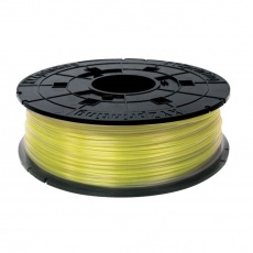XYZ 600 gramů, Clear yellow PLA Filament Cartridge pro da Vinci Nano, Mini, Junior, Super, Color