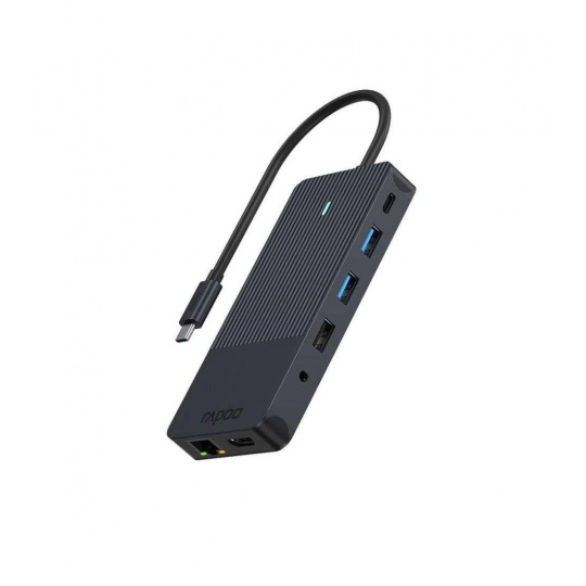 RAPOO adaptér UCM-2006, 12-in-1 USB-C Multiport Adapter