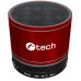 C-TECH repro SPK-08R, bluetooth, červená