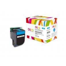 OWA Armor toner pro LEXMARK C540, 543, 544, 546, X543, X544, X546, X548, 2000 Stran, C540H1CG, modrá/cyan OWA Armor toner pro LEXMARK C540, 543, 544, 546, X543, X544, X546, X548, 2000 Stran, C540H1CG, modrá/cyan