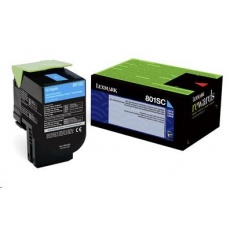 LEXMARK Cyan toner 802SC pro CX310/410/510 z programu Lexmark Return (2 000 stran) LEXMARK Cyan toner 802SC pro CX310/410/510 z programu Lexmark Return (2 000 stran)