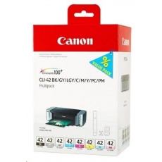 Canon CARTRIDGE CLI-42 BK/GY/LGY/C/PC/M/PM/Y MULTI-PACK 8ks pro PIXMA PRO-100, PRO-100S Canon CARTRIDGE CLI-42 BK/GY/LGY/C/PC/M/PM/Y MULTI-PACK 8ks pro PIXMA PRO-100, PRO-100S