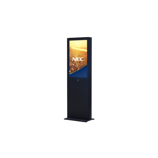 NEC 48" Freestand Storage - Black - Signage Indoor stojan, cierny, pre V484, P484,pre finalizaciu ponuky, kontaktujte PM