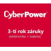 CyberPower 3. rok záruky pro UT1050EG-FR, UT1050EG