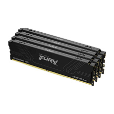 KINGSTON DIMM DDR5 128GB (Kit of 4) 7600MT/s CL40 FURY Renegade Pro Black