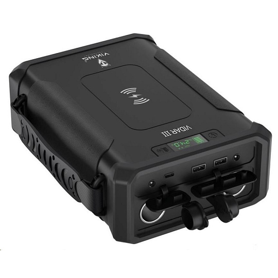 BAZAR - Viking outdoorová powerbanka VIDAR III, 96000 mAh, bezdrátové nabíjení - Po opravě (Komplet) BAZAR - Viking outdoorová powerbanka VIDAR III, 96000 mAh, bezdrátové nabíjení - Po opravě (Komplet)
