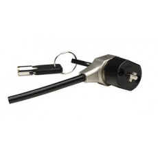 MANHATTAN Bezpečnostní zámek na NTB 1,8m Kensington Lock (na klíč, černý) MANHATTAN Bezpečnostní zámek na NTB 1,8m Kensington Lock (na klíč, černý)