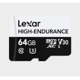 Lexar microSDXC High-Endurance UHS-I/U3/10 R100/W35 (V30) 64GB