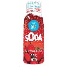 LIMO BAR - sirup Strawberry 0,5l LIMO BAR - sirup Strawberry 0,5l