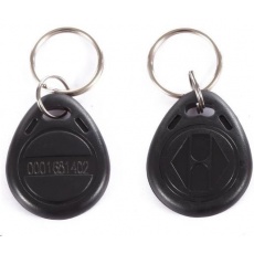 ESES klíčenka RFID, 125 KHz černý, vyražené číslo, 100-pack ESES klíčenka RFID, 125 KHz černý, vyražené číslo, 100-pack