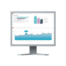 EIZO MT 21,3" S2133 FlexScan, IPS, 1600x1200, 420nit, 1500:1, 6ms, DisplayPort, DVI-D, D-sub, USB, Světle šedý EIZO MT 21,3" S2133 FlexScan, IPS, 1600x1200, 420nit, 1500:1, 6ms, DisplayPort, DVI-D, D-sub, USB, Světle šedý