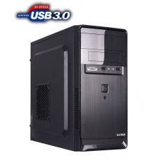 1stCOOL skříň STEP 2, micro ATX, AU, 2x USB 3.0, bez zdroje, Black 1stCOOL skříň STEP 2, micro ATX, AU, 2x USB 3.0, bez zdroje, Black