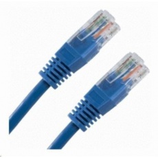 Patch kabel Cat5E, UTP - 2m, modrý