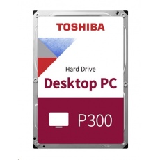 TOSHIBA HDD P300 Desktop PC (CMR) 1TB, SATA III, 7200 rpm, 64MB cache, 3,5", RETAIL TOSHIBA HDD P300 Desktop PC (CMR) 1TB, SATA III, 7200 rpm, 64MB cache, 3,5", RETAIL